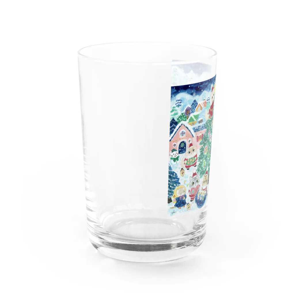 YOKO KOBAYASHIの2023Christmas🎄.* Water Glass :left