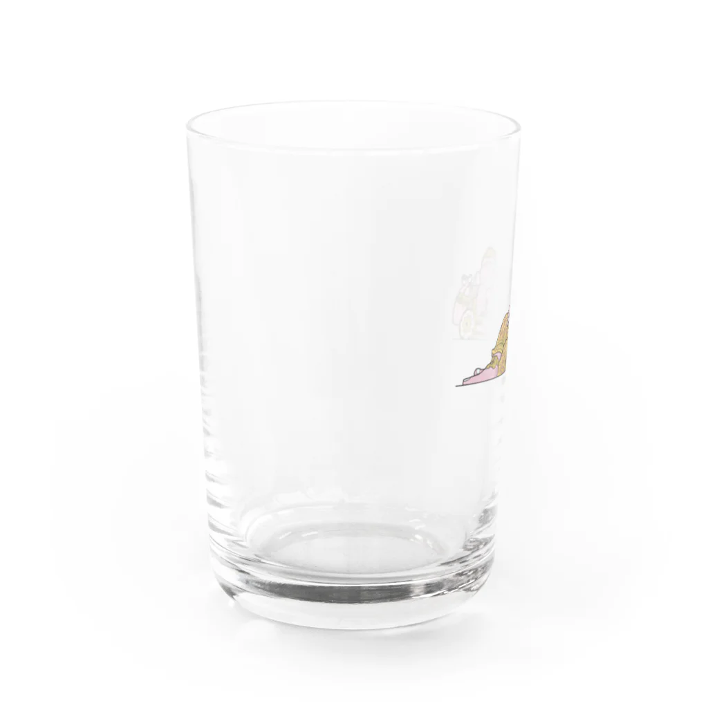 puikkoのピンクのガネーシャ Water Glass :left