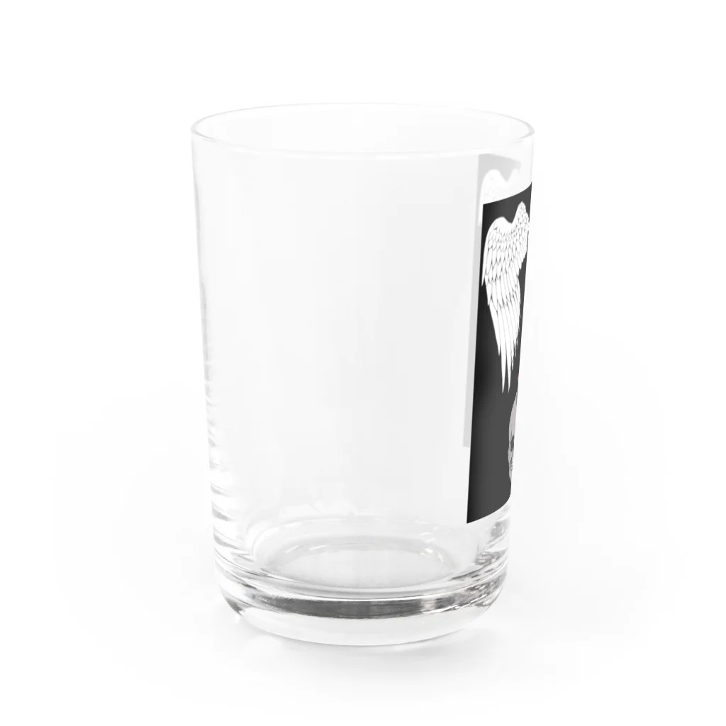 いつかやる気を出したいのSKULL Water Glass :left