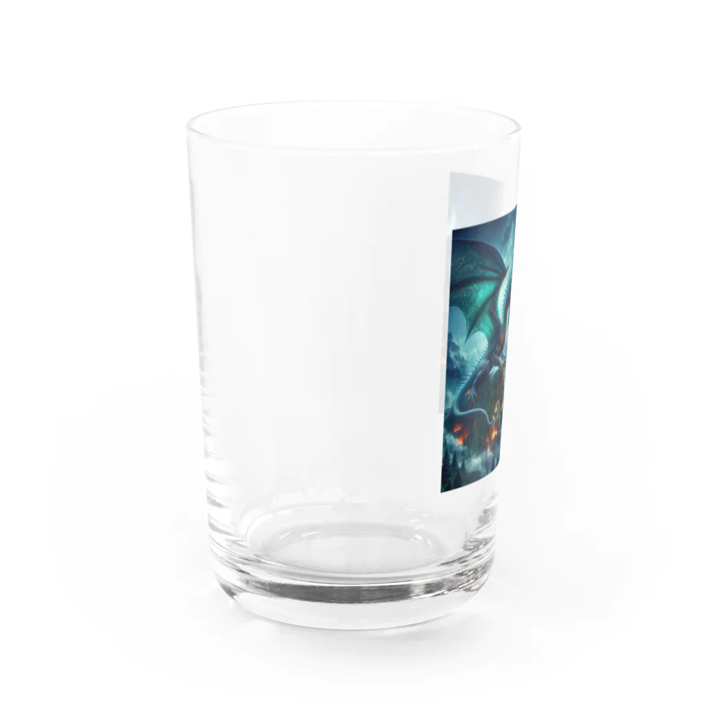 bui0000の幻獣　ドラゴン2 Water Glass :left