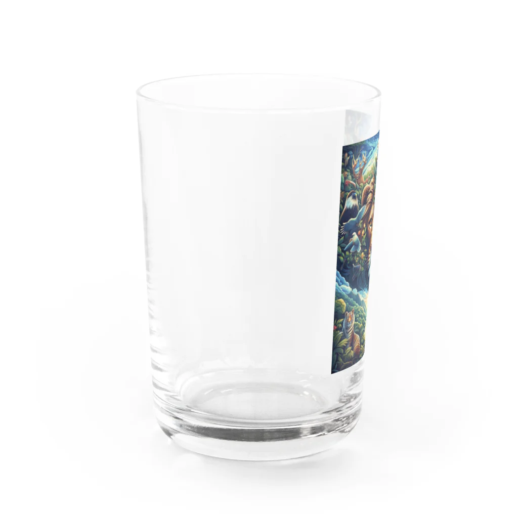 takaoda yu shopのライオン Water Glass :left