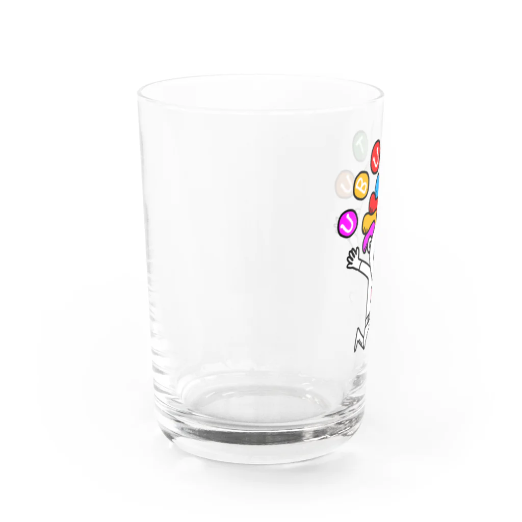 UBUNTUのUBUNTUくん公式グッズ Water Glass :left