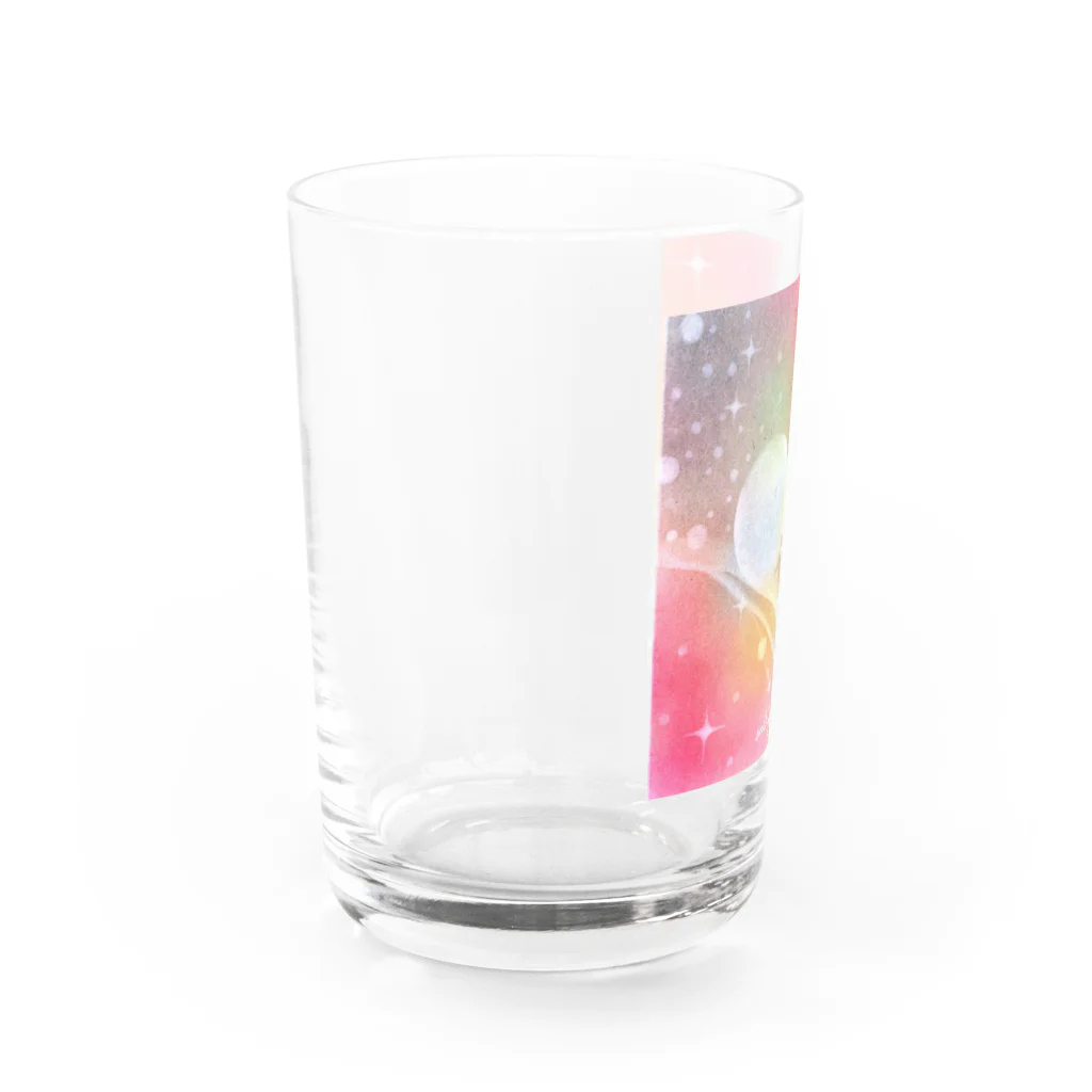 Soothingplaceのみんな仲良く Water Glass :left