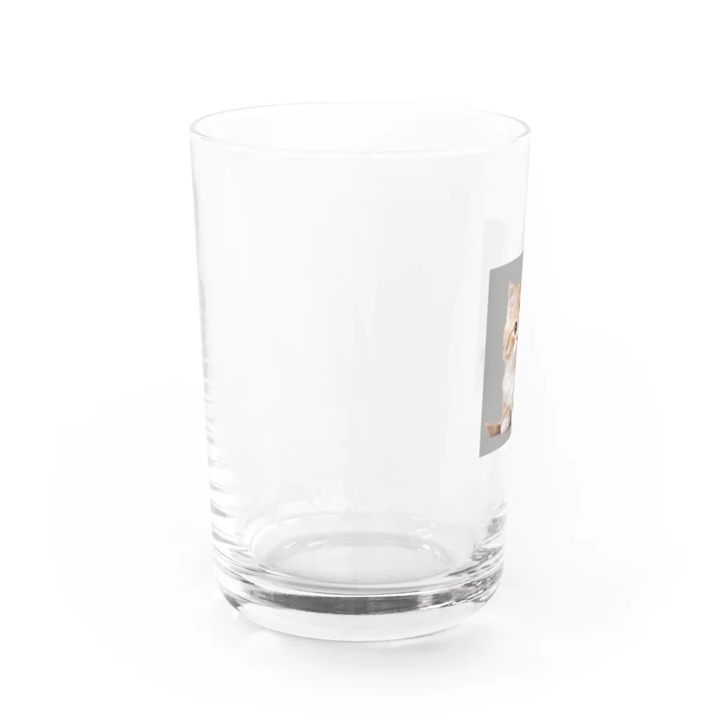 パイルドライバーのニャー Water Glass :left