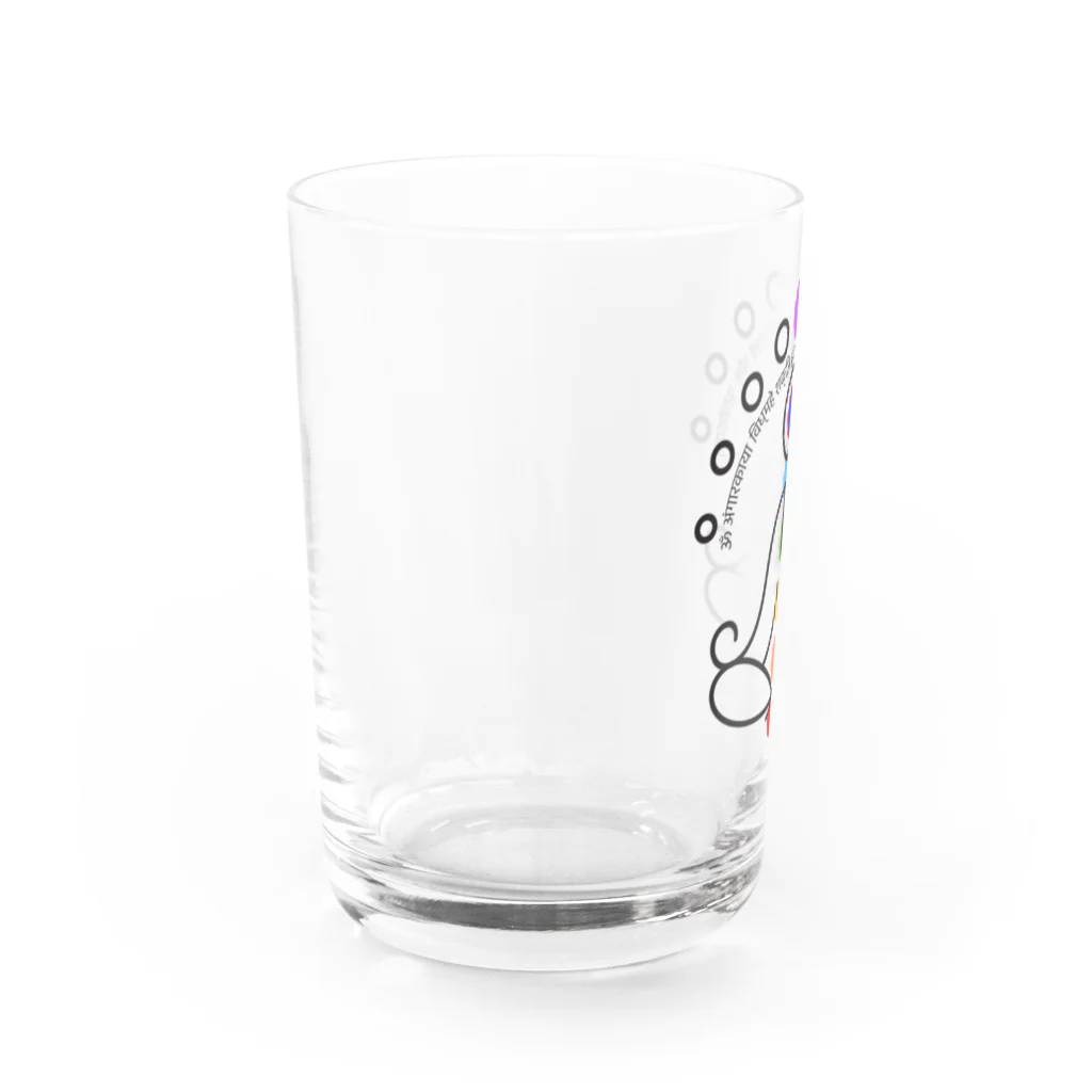 CyberArmadilloの火星のガヤトリマントラ Water Glass :left