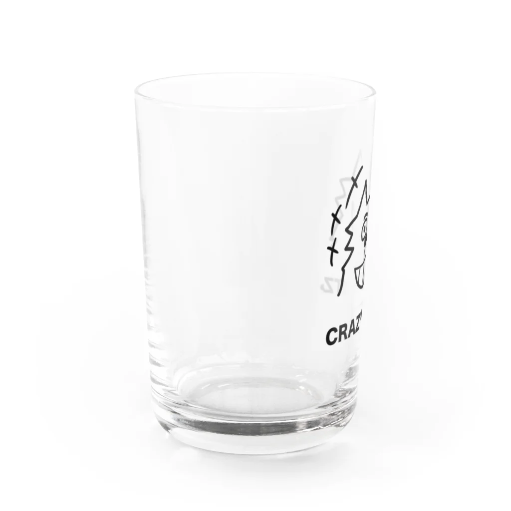 ehime@けだま&もち＆すみのCRAZY SPITZ「HA HA HA」 Water Glass :left