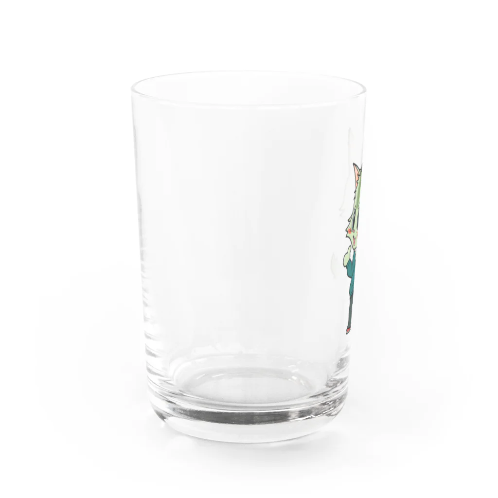 Tattiy2030dx(タッティー)のキャッティーくん Water Glass :left