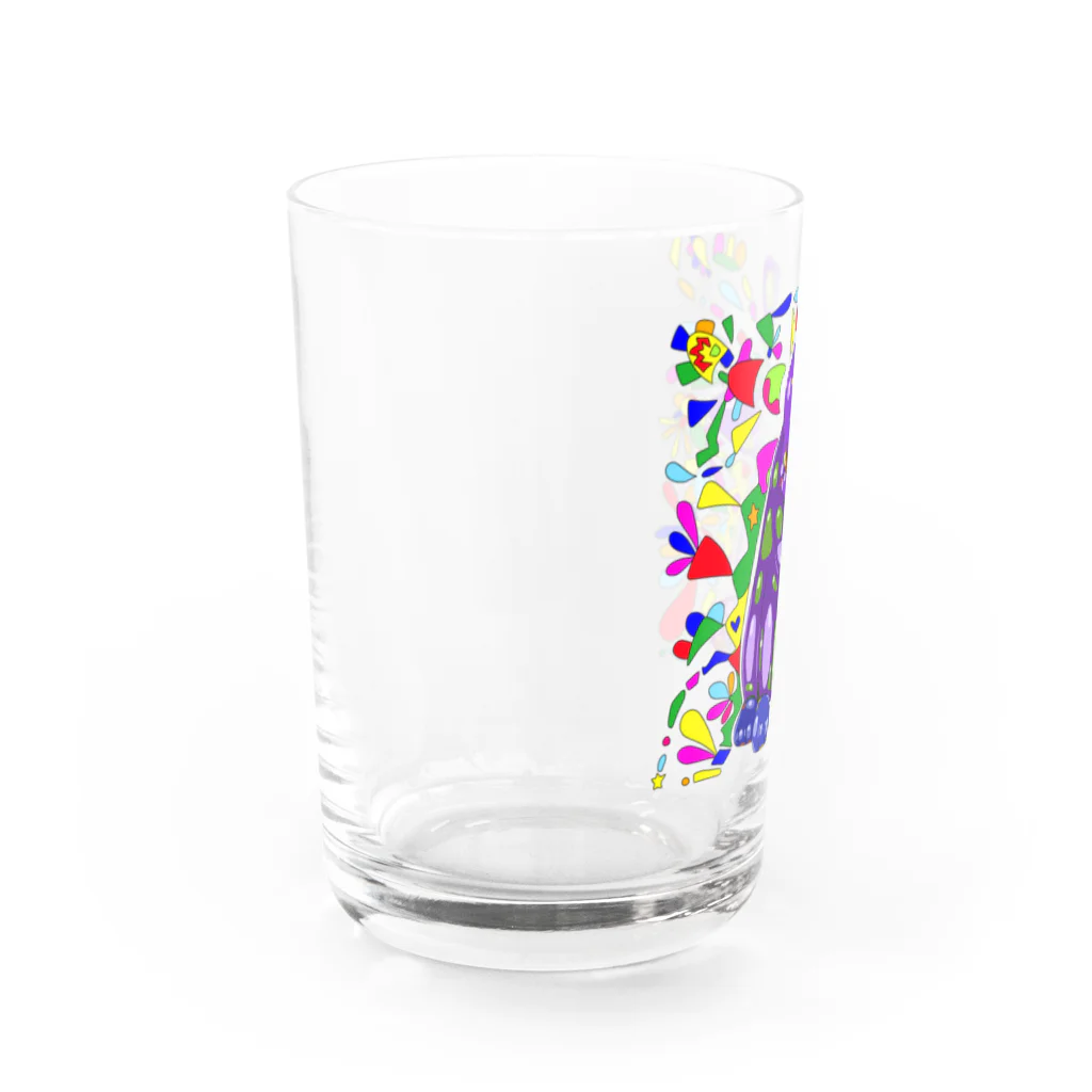 arilaSHOPのきらきらネコ Water Glass :left