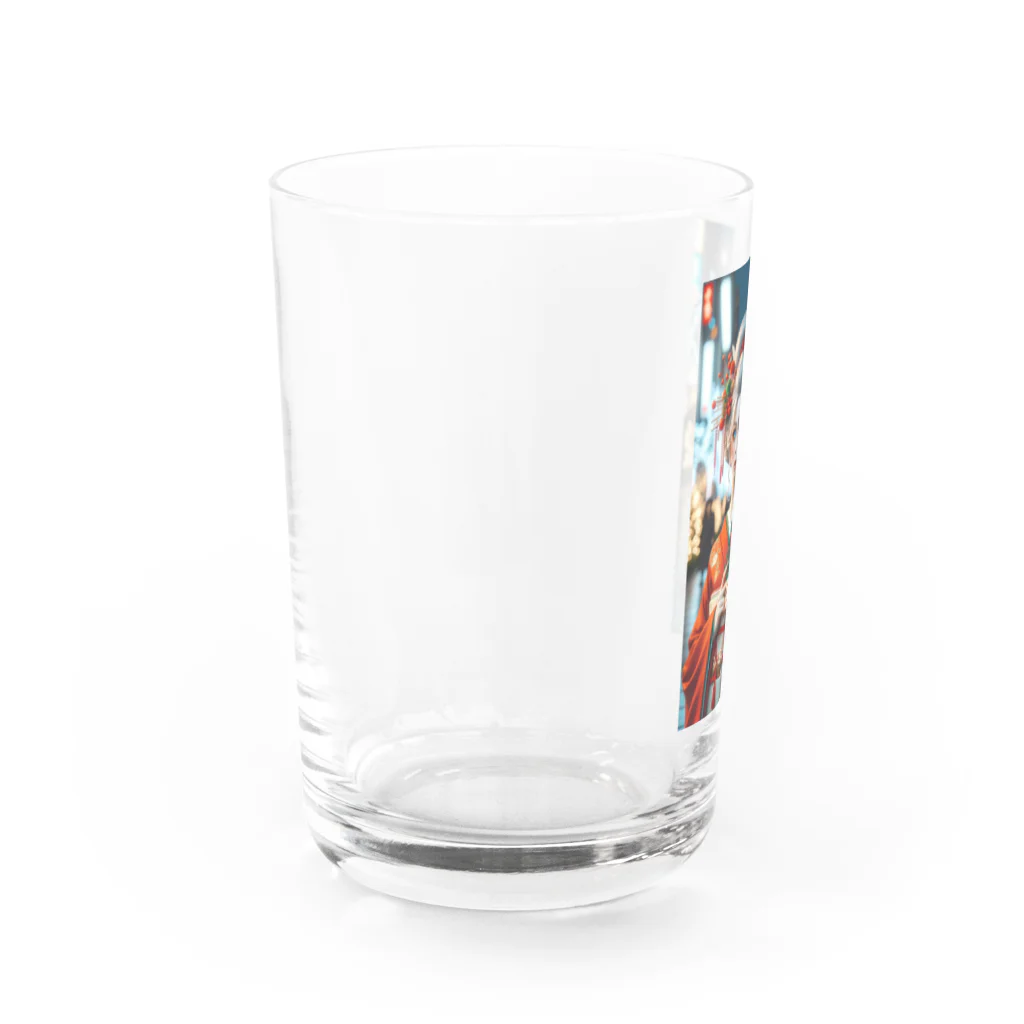 Modern Masteryの和洋折衷クリスマス Water Glass :left