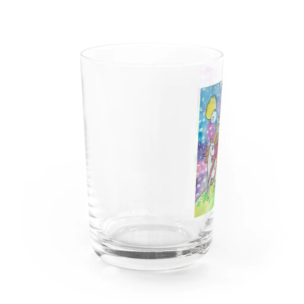 TonyBeckyのユニコーン グッズ Water Glass :left