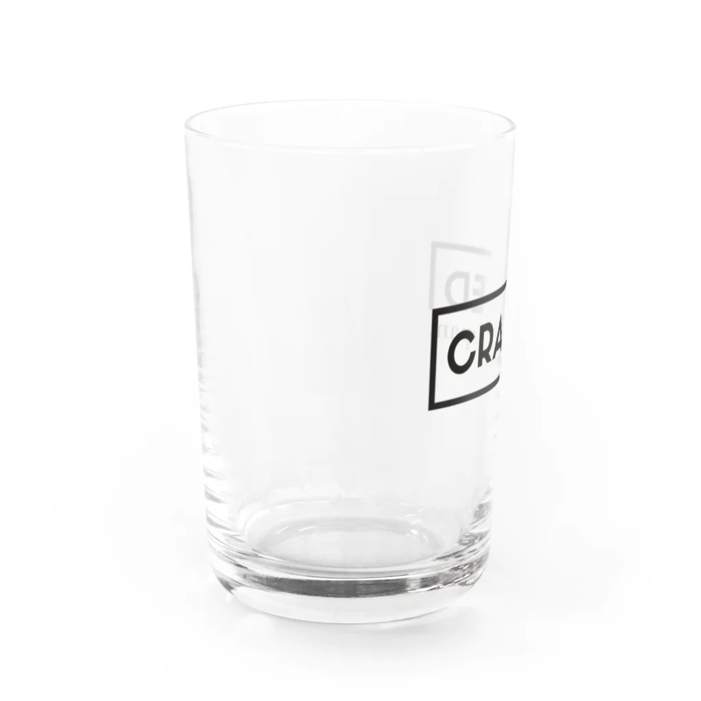 TakahashijunのCrafted in Japan ロゴ BLK Water Glass :left