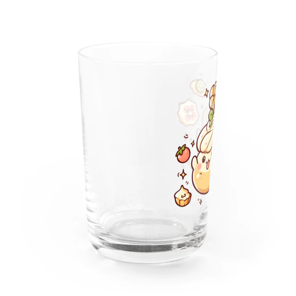 姫とすずり。のスイートスマイル Water Glass :left