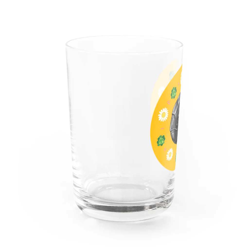 BAKIRAの丸ダンゴムシ Water Glass :left