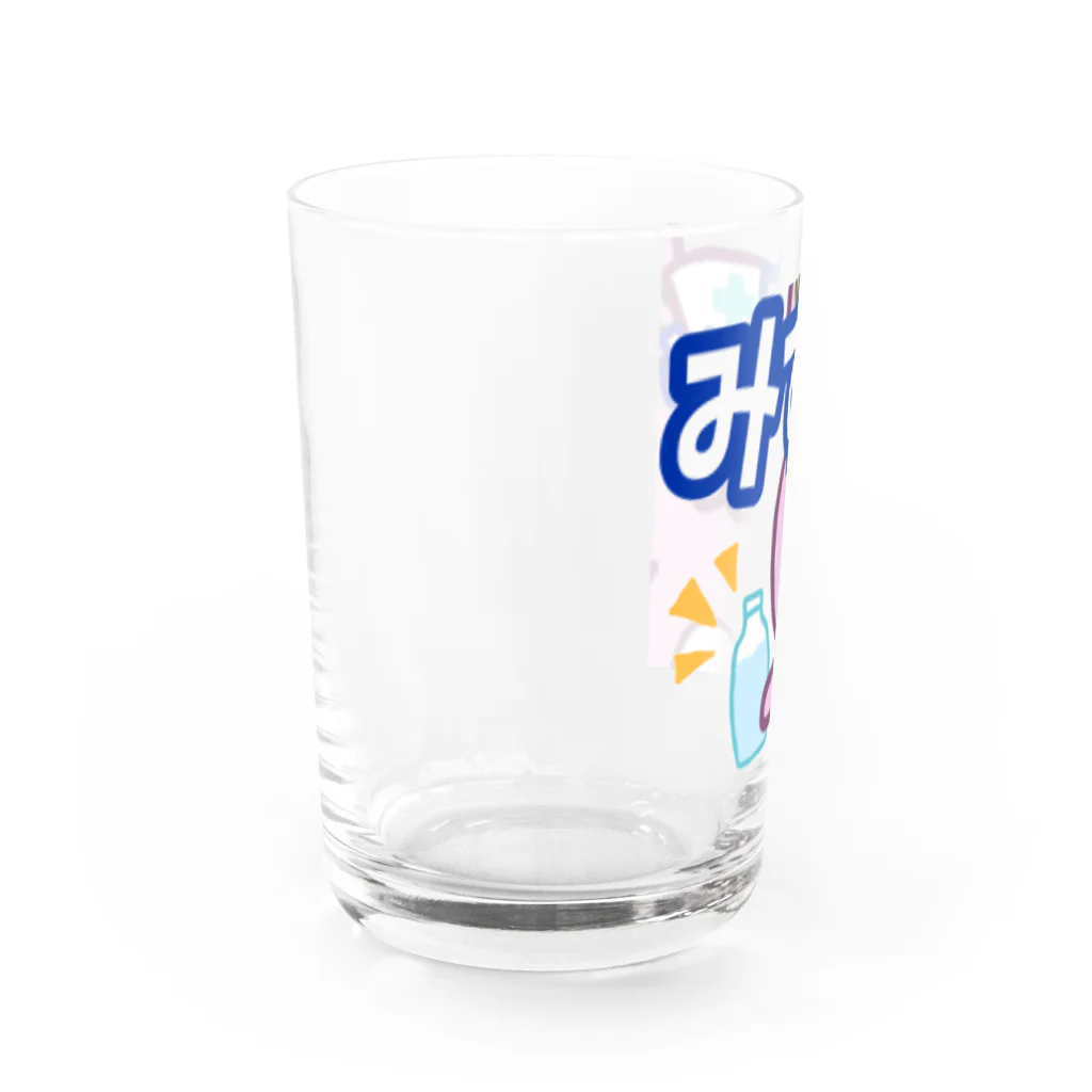 かおかお@kaokaogamesのかおかおみずのめグラス Water Glass :left