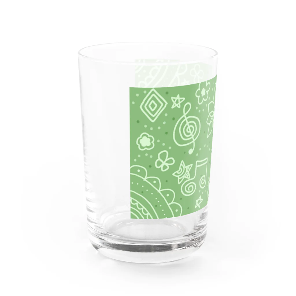 こやまちえのキラキラtime Water Glass :left