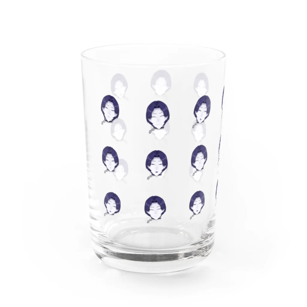 犯人(新ビジュ)(バーチャルYouTuber)の犯人さん激推し！ Water Glass :left