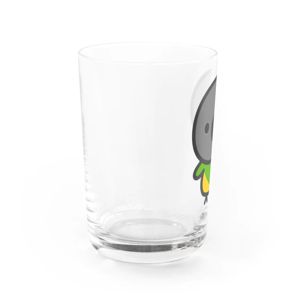 いんこ屋堂のネズミガシラハネナガインコ Water Glass :left