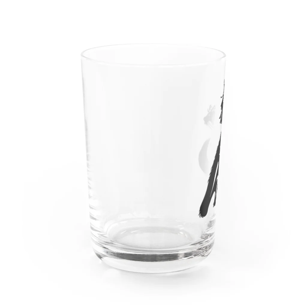 流戸家の製作所の辰年辰姫ブラック Water Glass :left