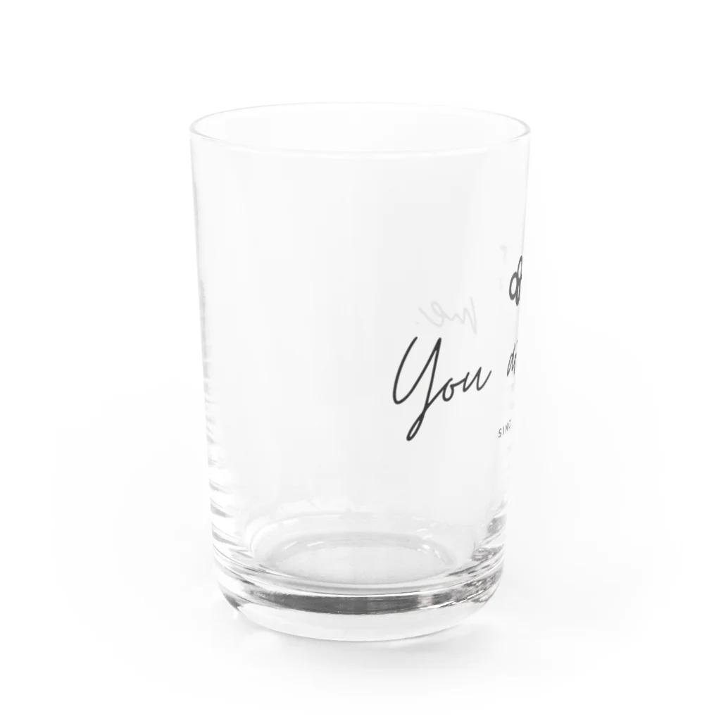 You and MeのYou and Me 〜オリジナルグッズ Water Glass :left