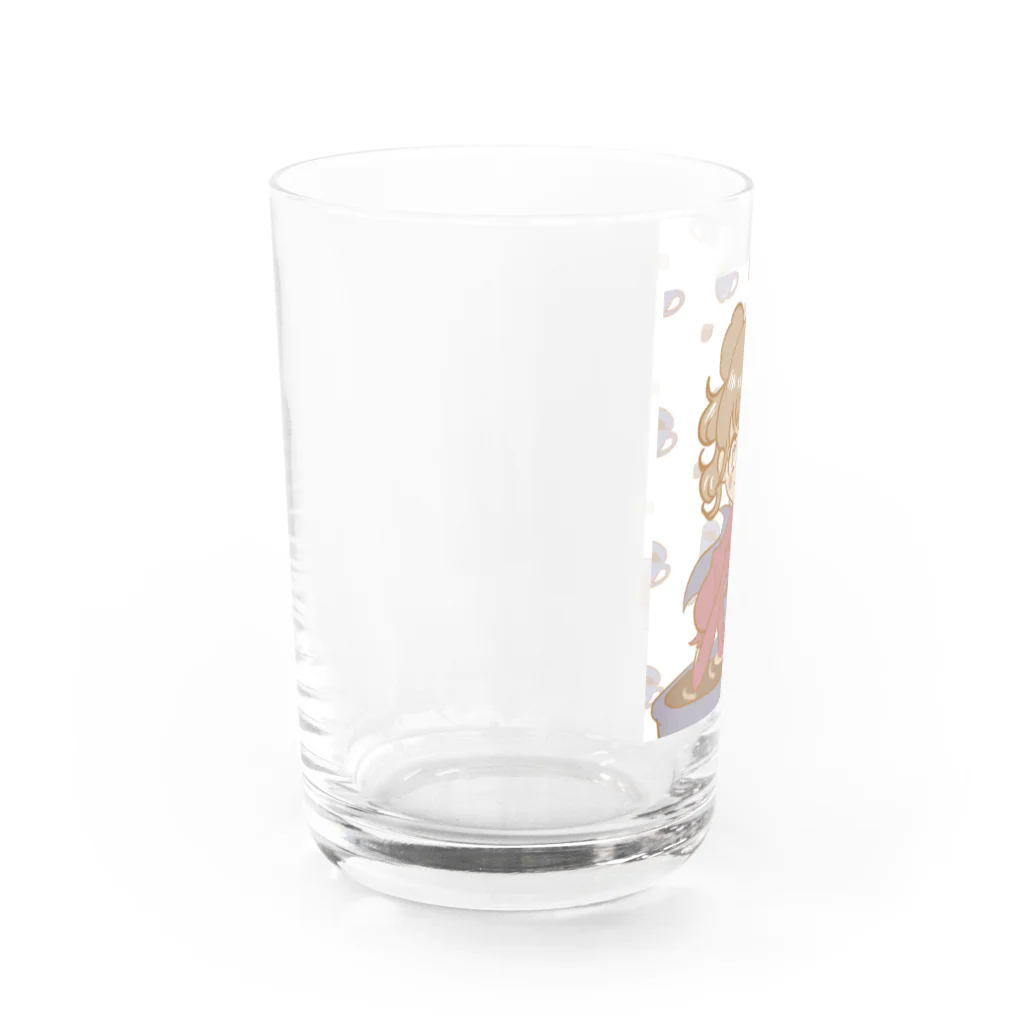 maimaiスネイルのTea Time  Water Glass :left