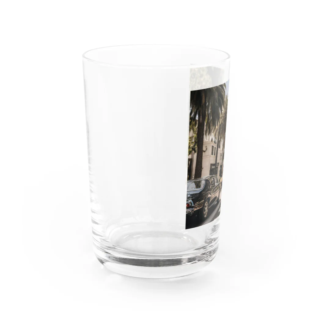 サーフサイドファッションのパームラインクルーズ Water Glass :left