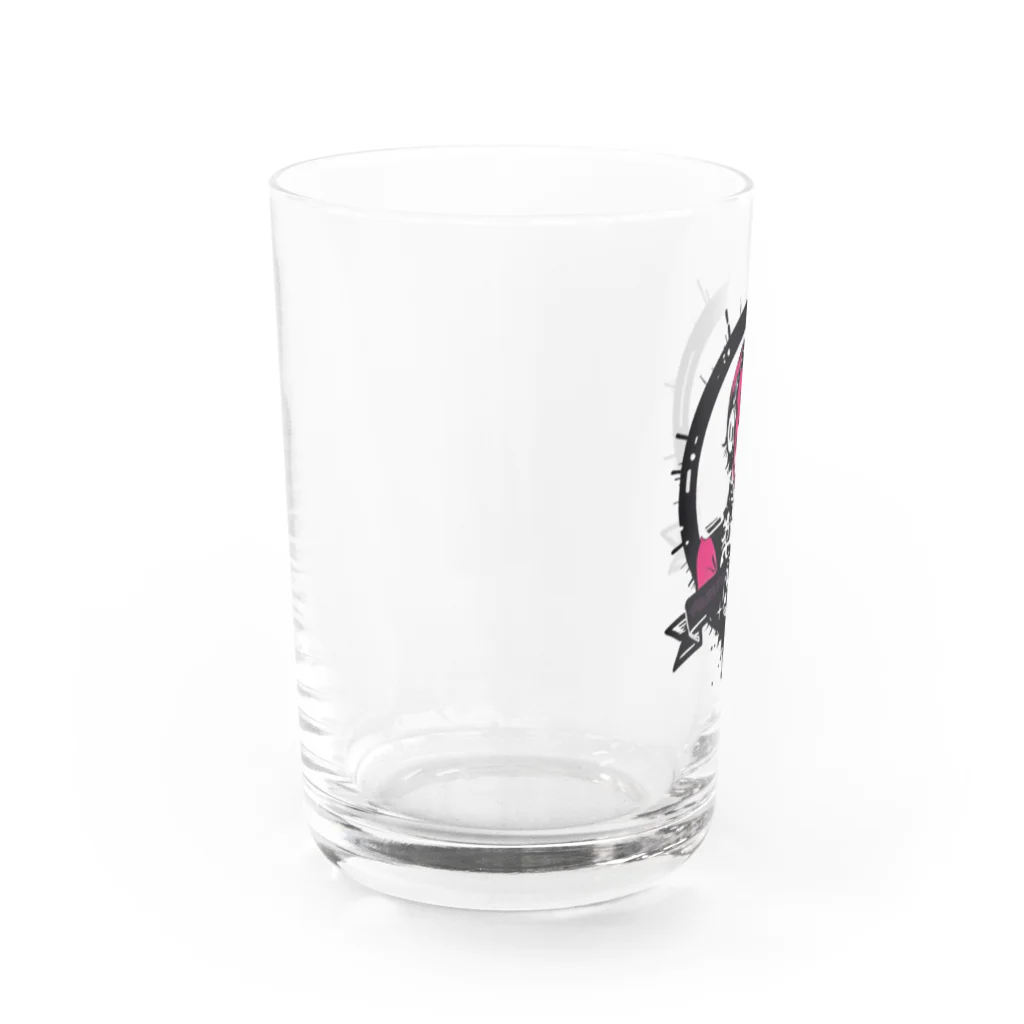 くるあとのCyberpunk DJ girl Water Glass :left