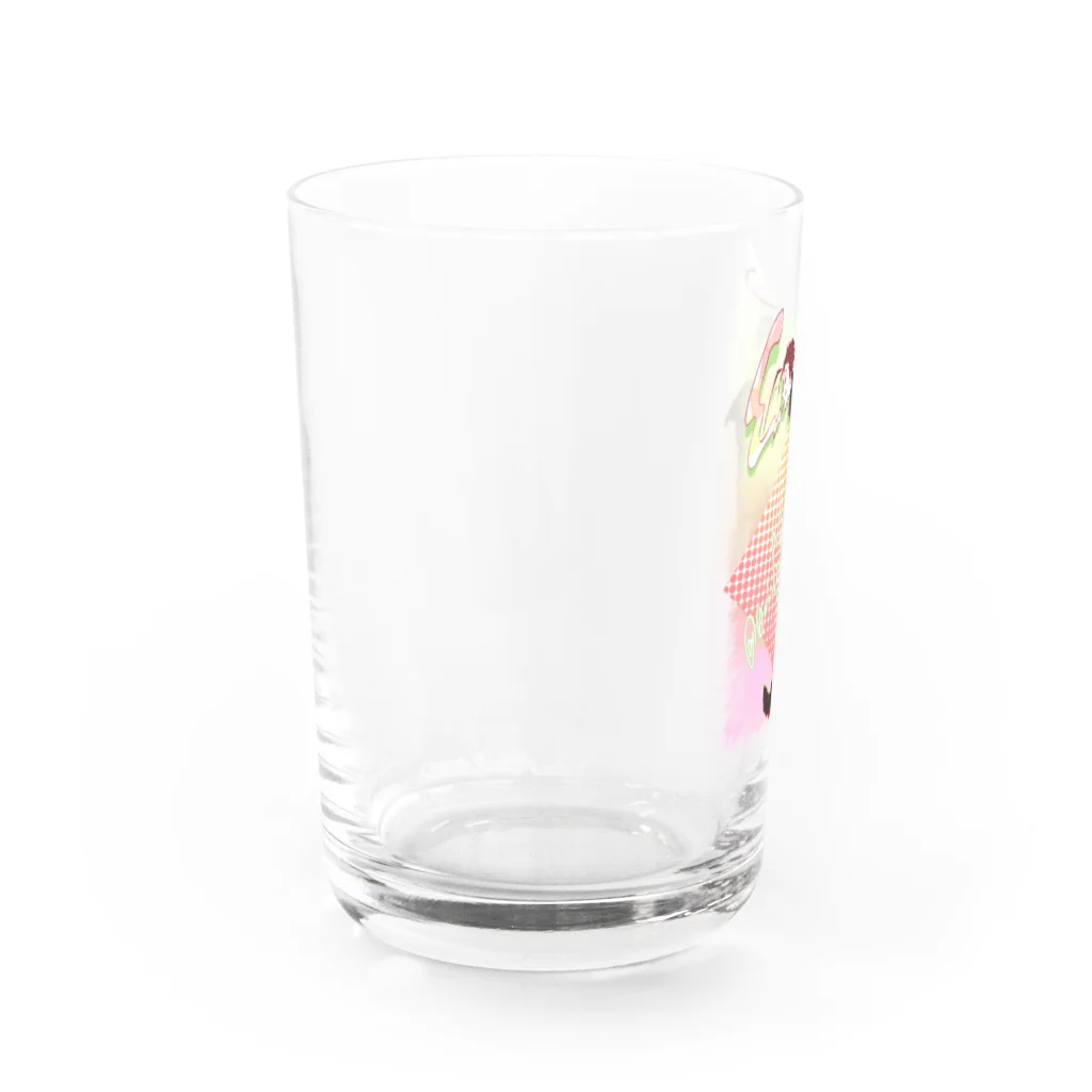 サラマンダーの屋台🦎🫑の♂れいじぽっぷ Water Glass :left