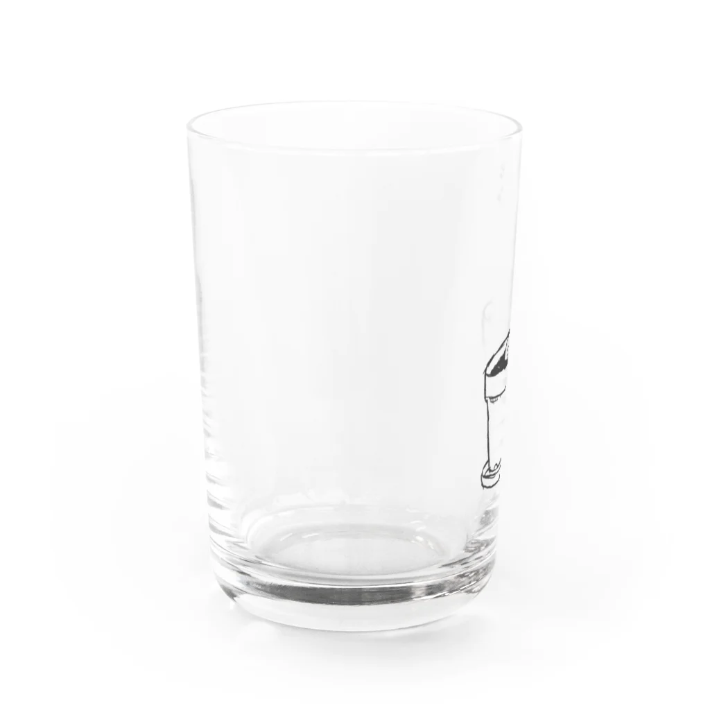 takumicのなんかぶたでてきた..〈sabuten001b〉 Water Glass :left