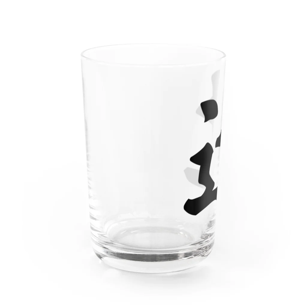 着る文字屋の辻 Water Glass :left