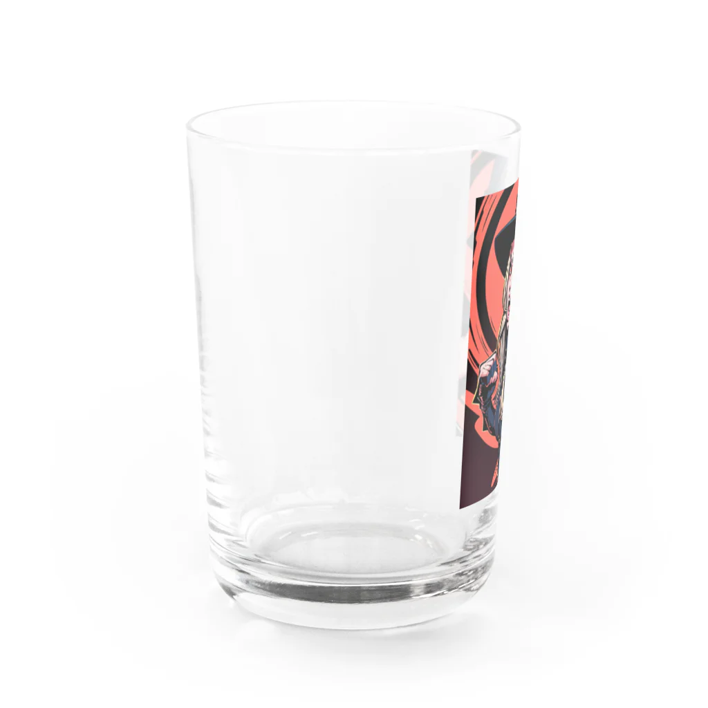 ビューティフルハードコアイラストレーション-DESIGN STOREの素手で十分なんだよっ!! Water Glass :left