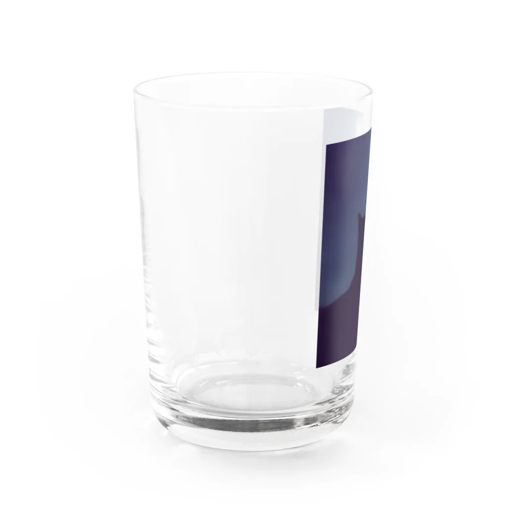 znd__の猫と月。 Water Glass :left