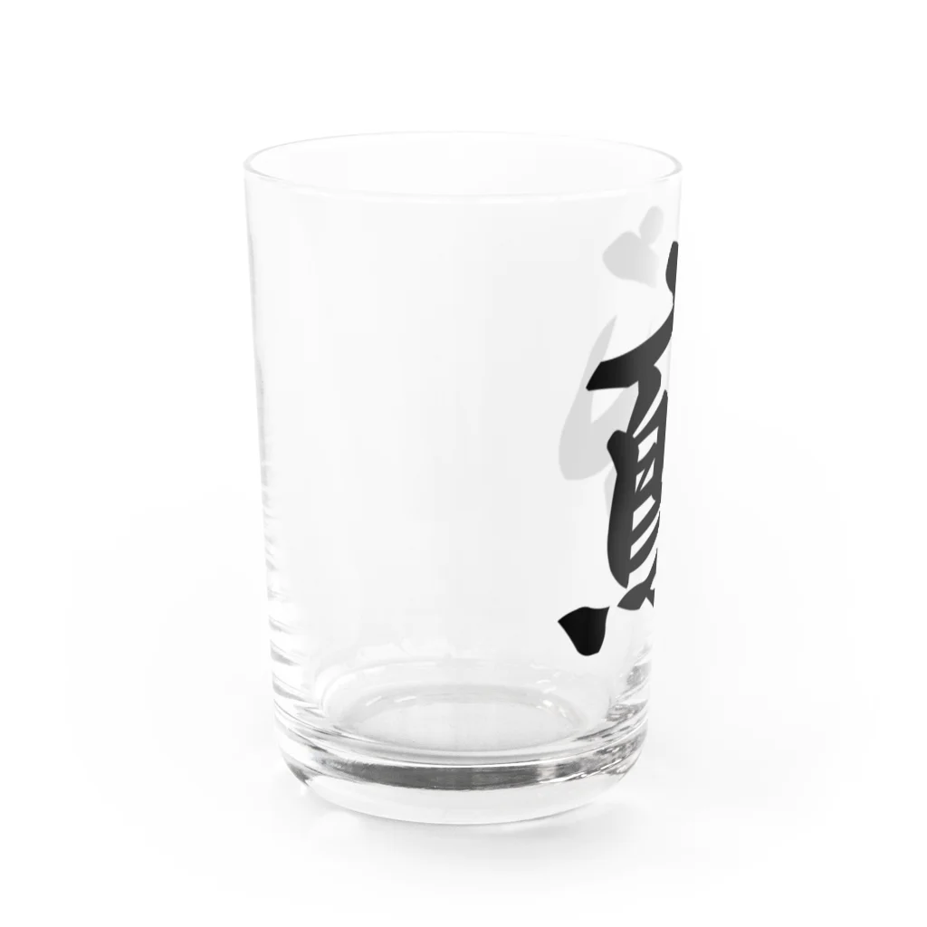 着る文字屋の鳶 Water Glass :left