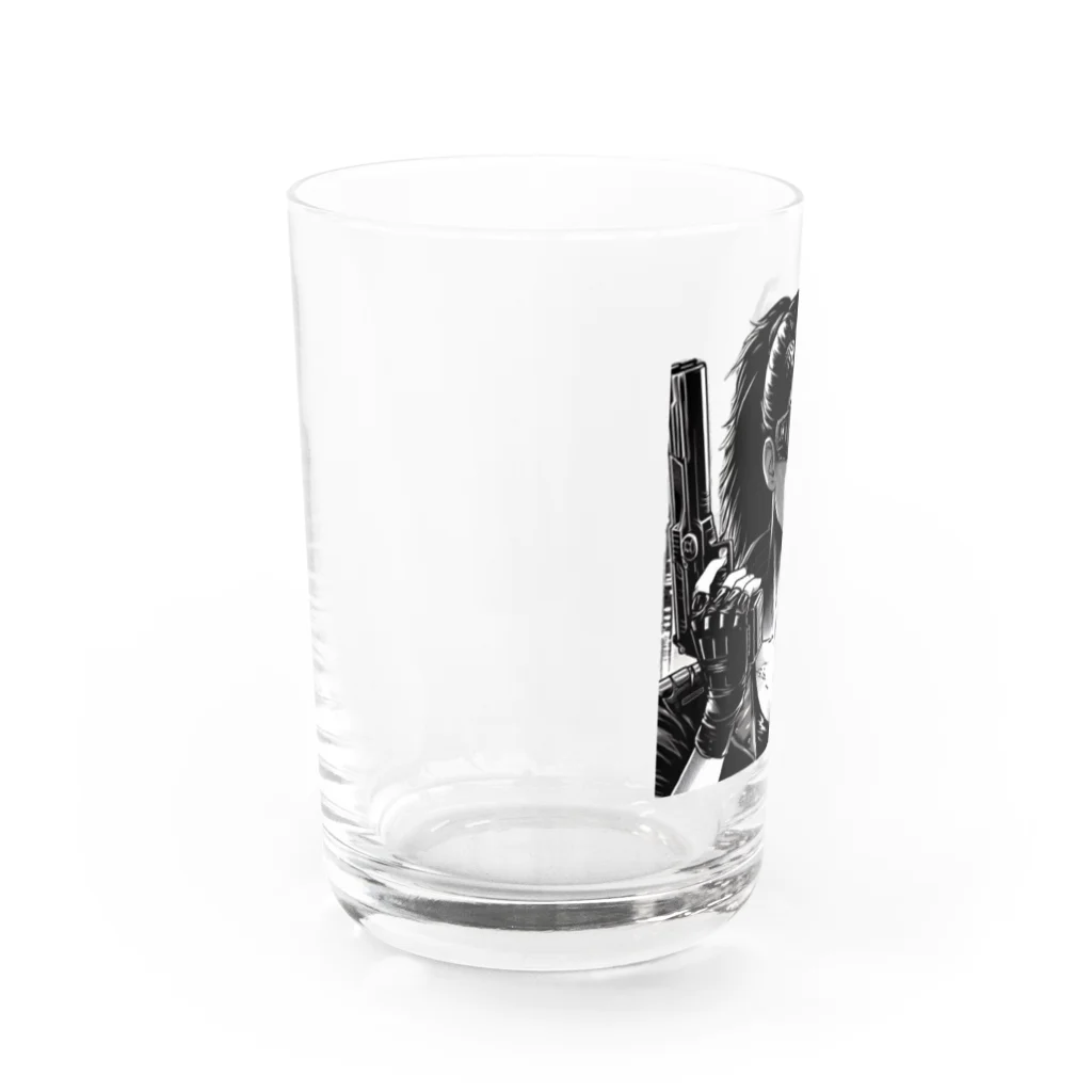 kangekiのサイバーパンクガールNo.8 Water Glass :left