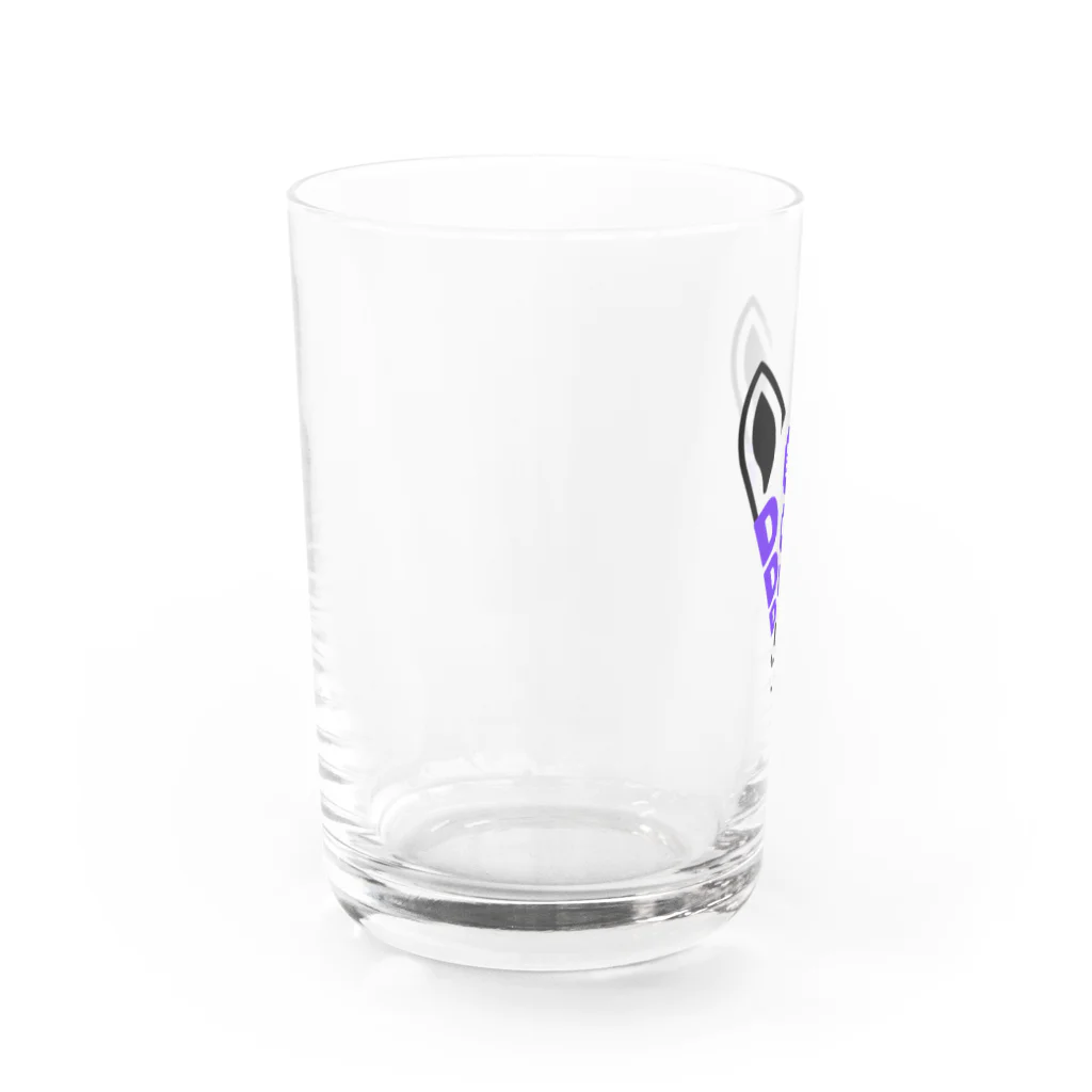 ポンキチはうすのワンちゃん、大好き！ Water Glass :left