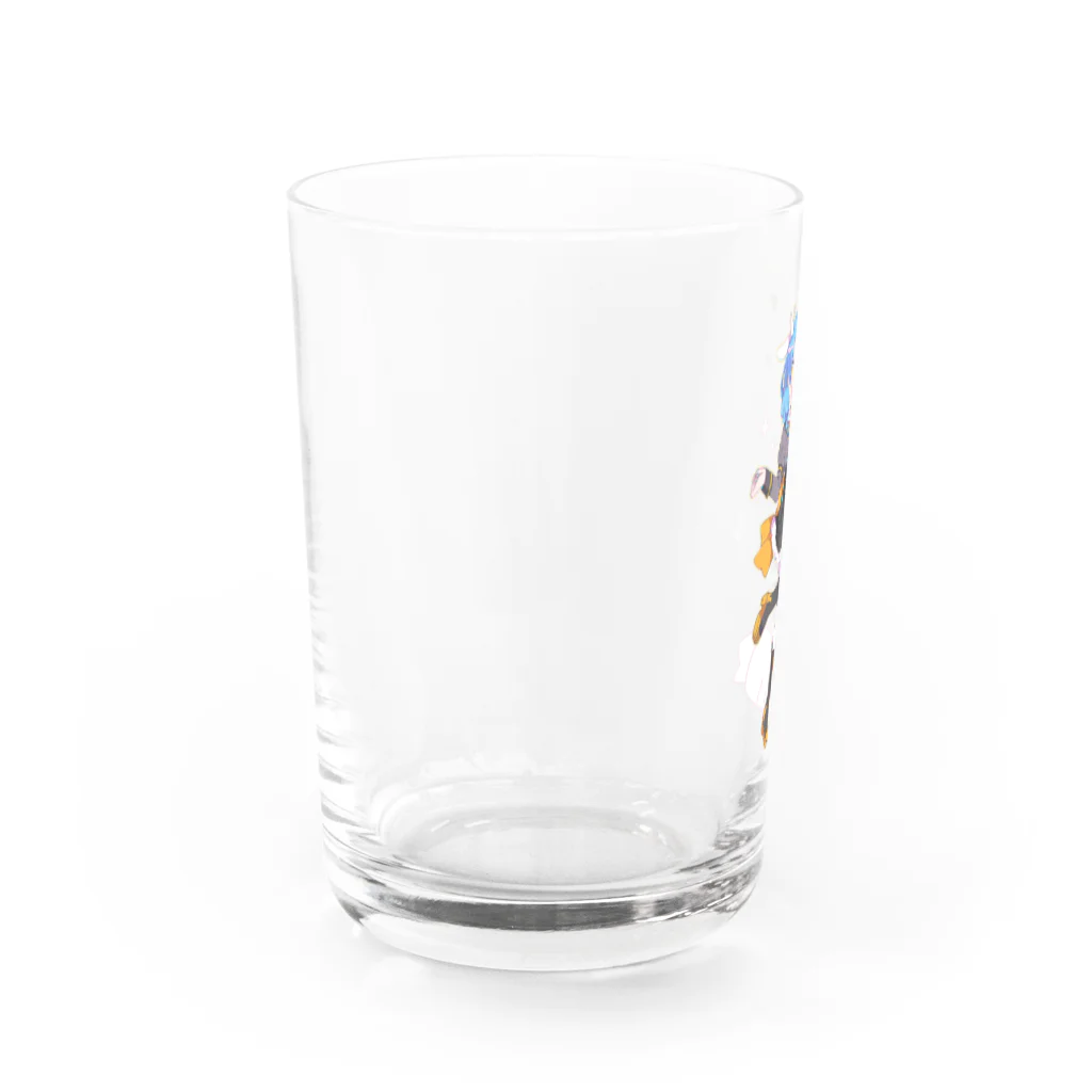 usabit.のぐっず屋さんのうさぎガンマン Water Glass :left