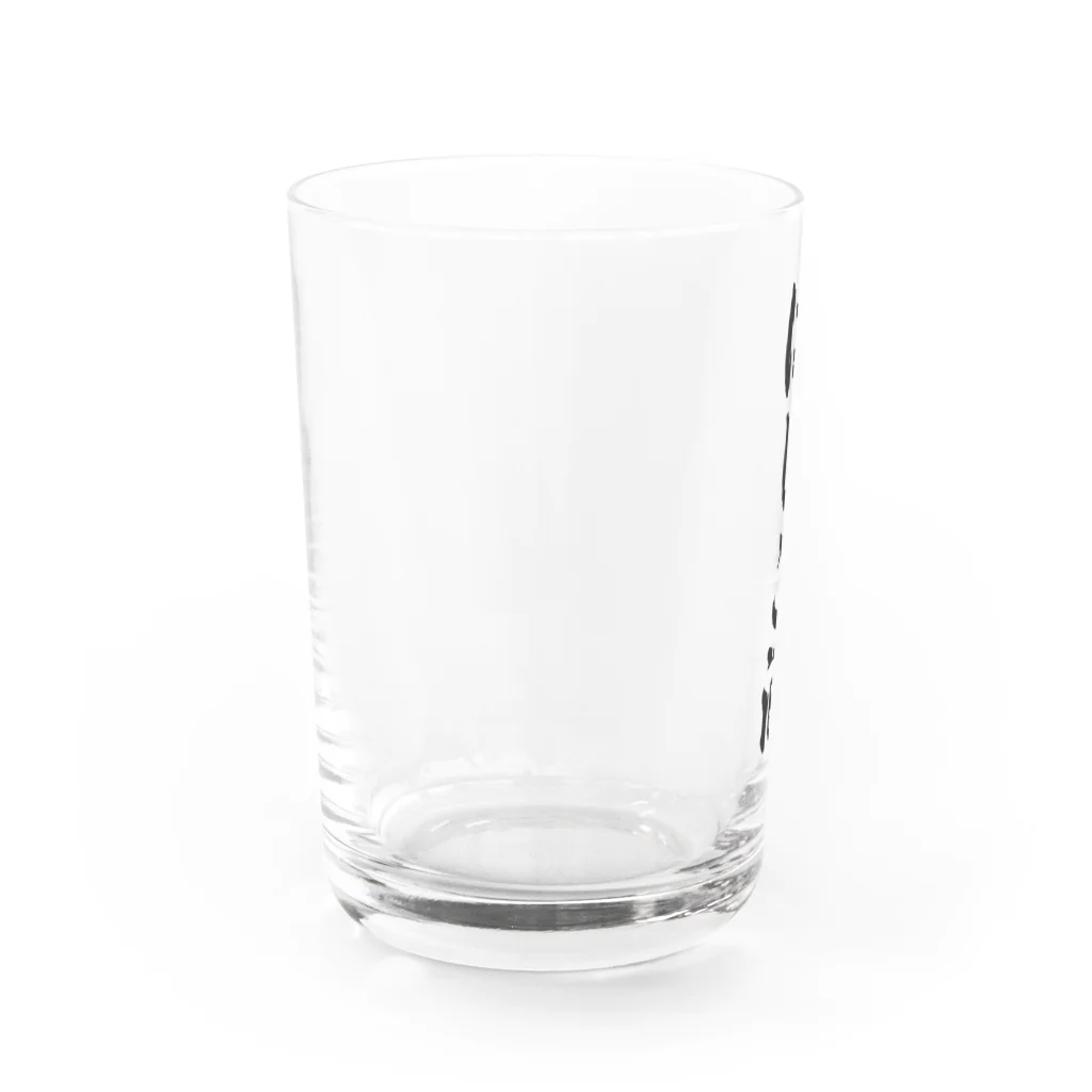 着る文字屋のはしご酒 Water Glass :left