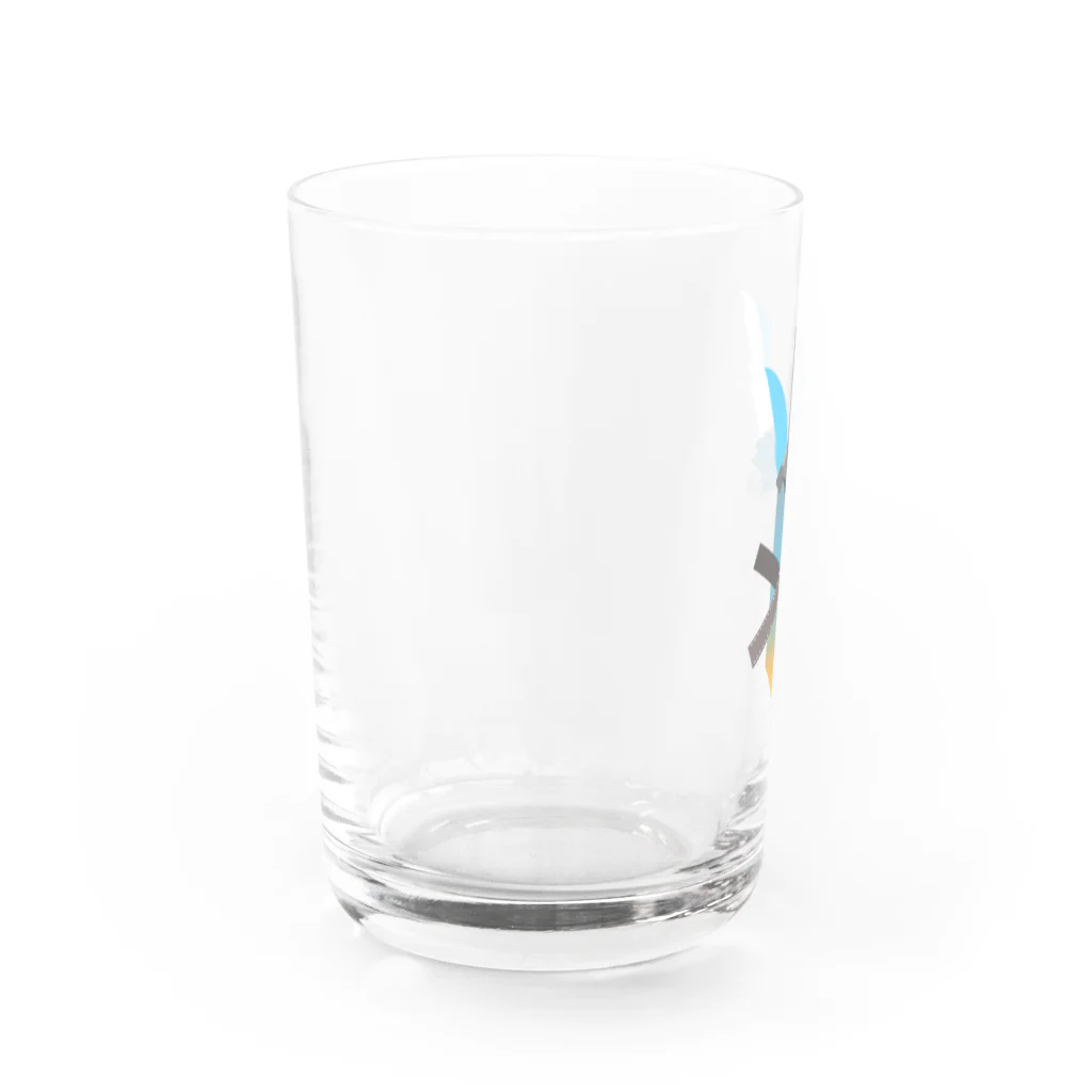 usabit.のぐっず屋さんの水奏レステトレードマーク Water Glass :left