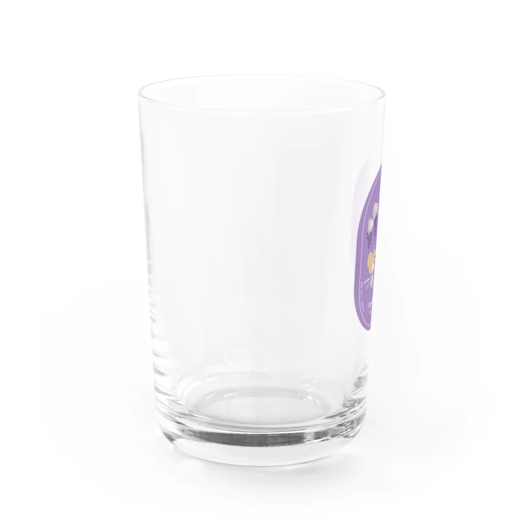 ノウタス株式会社　notas inc.の雨上がりの夕暮れラベル Water Glass :left