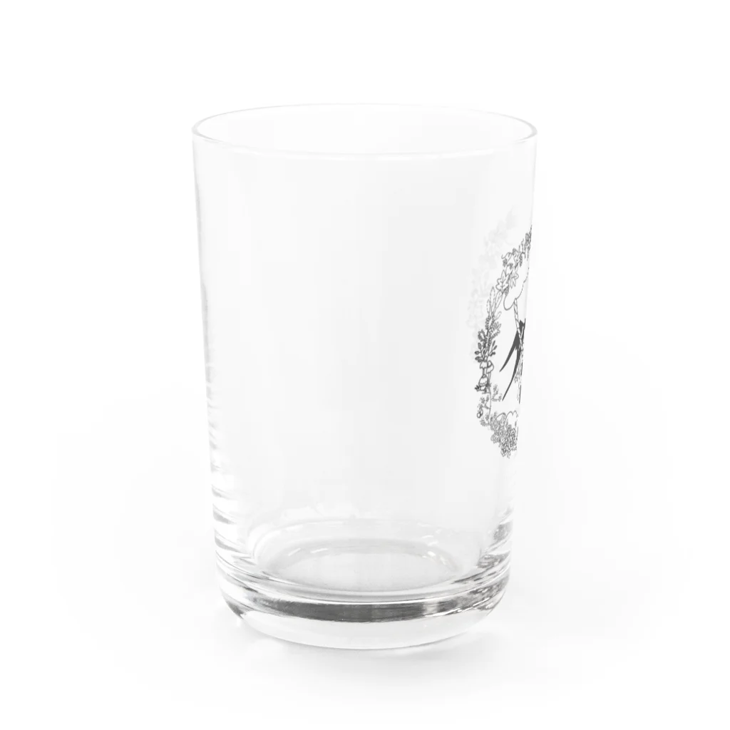 きらりの小部屋雑貨店のブランコまじょこ Water Glass :left