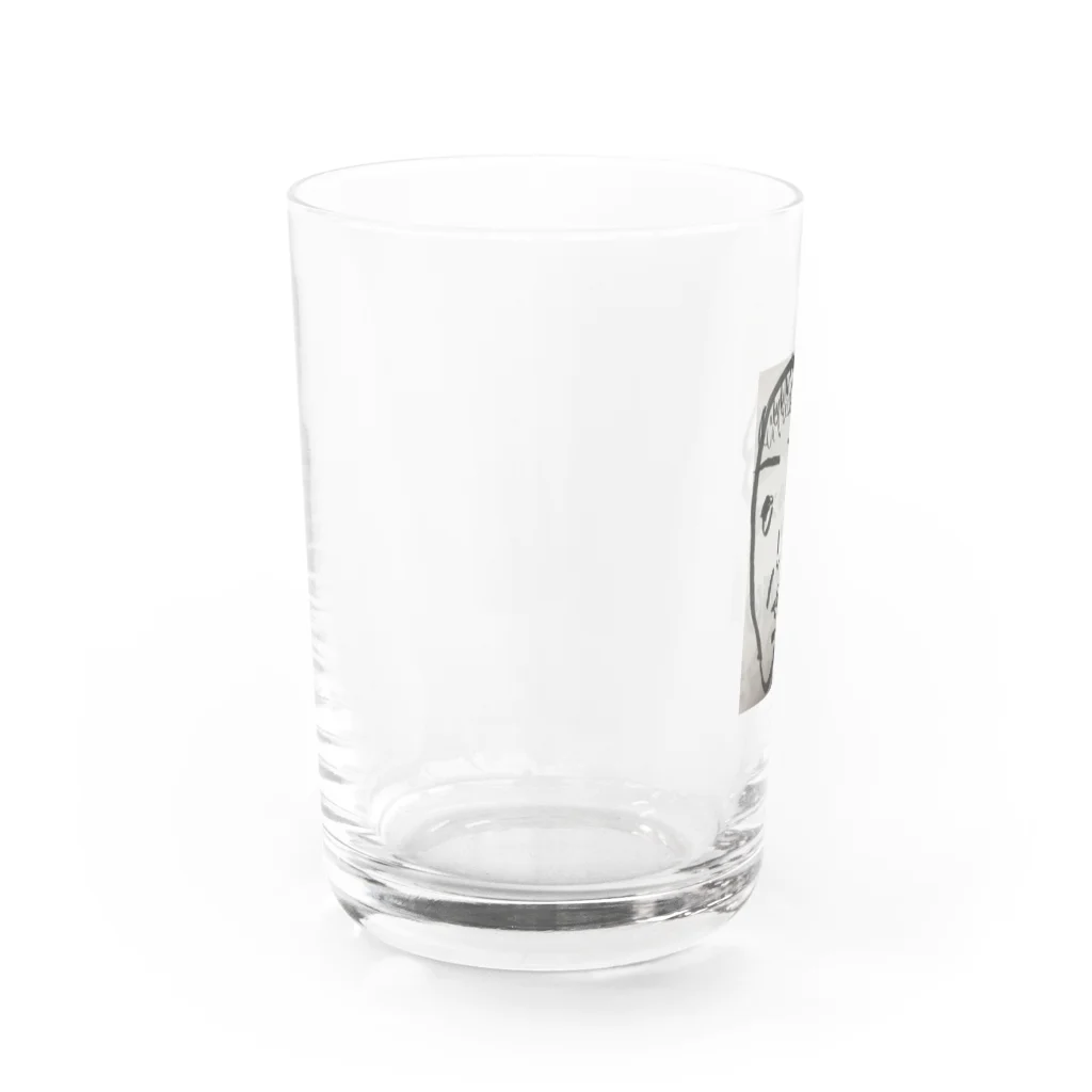 Kitagawa Yosakuのめだかの稚魚育ててます Water Glass :left