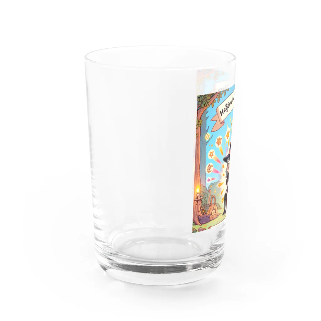 Is_kのへーでるとすげーでる Water Glass :left