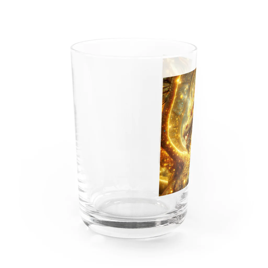 タマちゃんの金龍 Water Glass :left