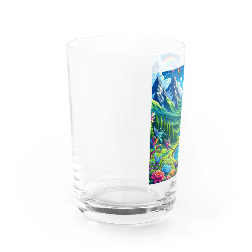 タマちゃんの秘密の妖精の谷 Water Glass :left