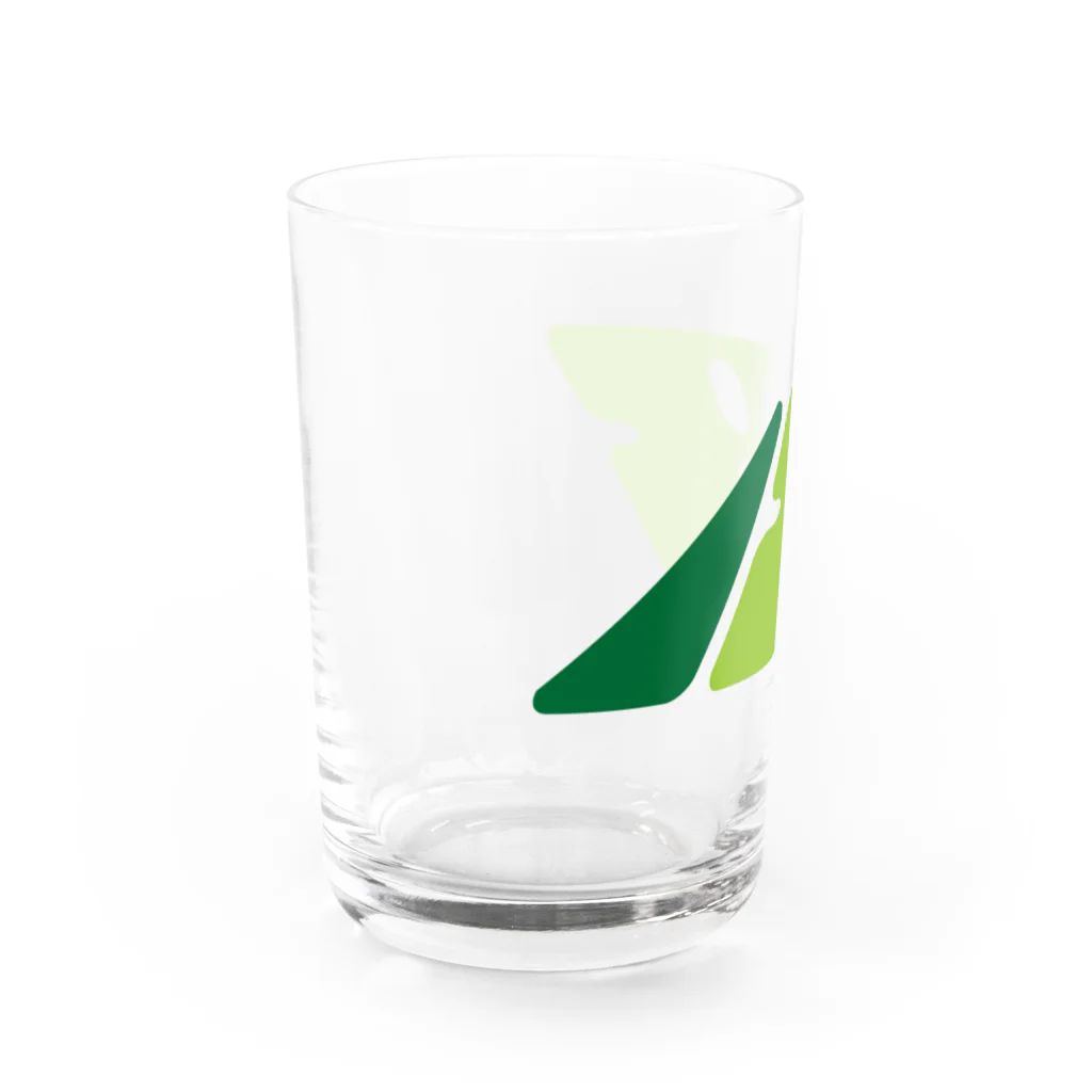 ワンエイトショップの起業18・ロゴGreen Water Glass :left