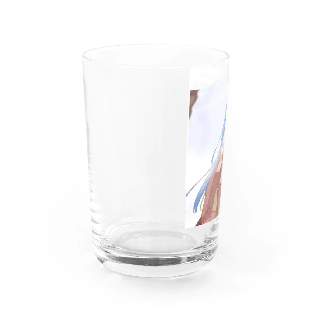 sizukunosoraの着物雫さん 初詣 Water Glass :left