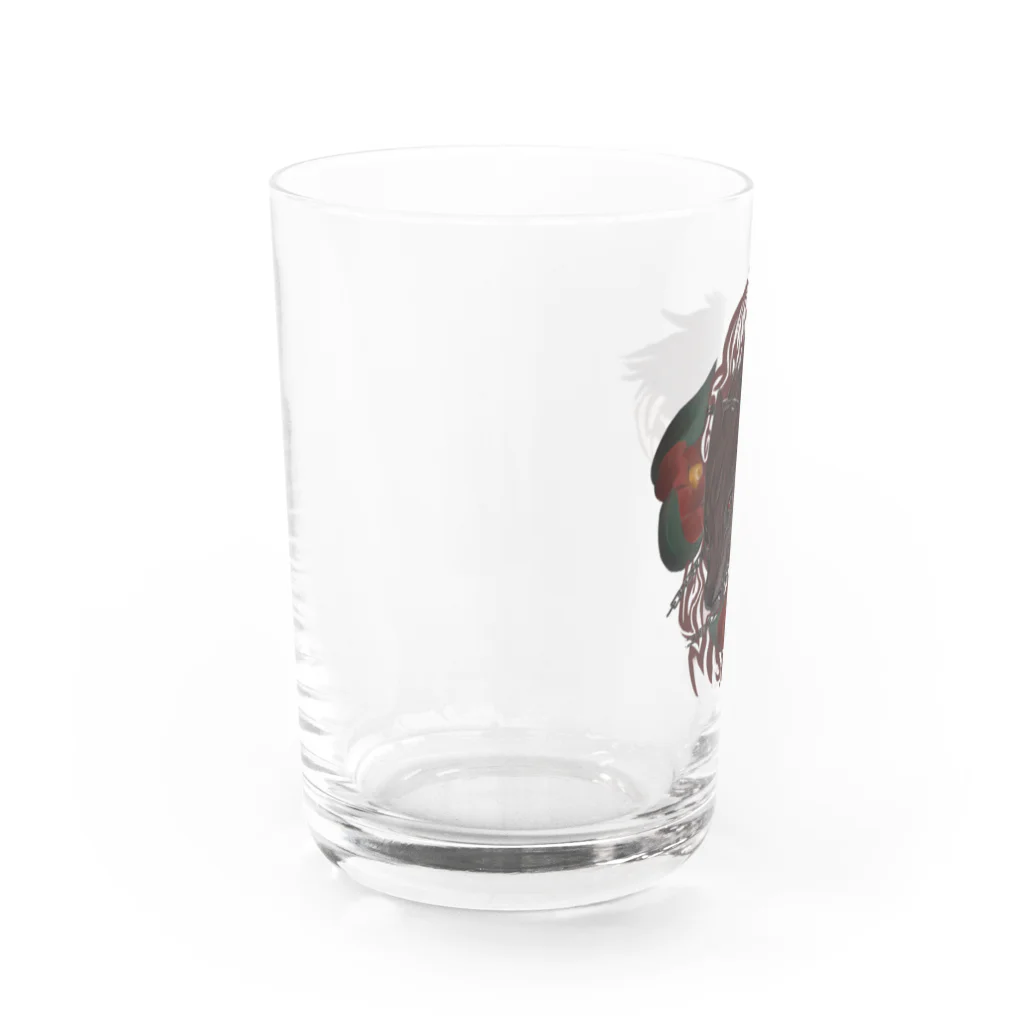 K-WOLFの椿狼 Water Glass :left