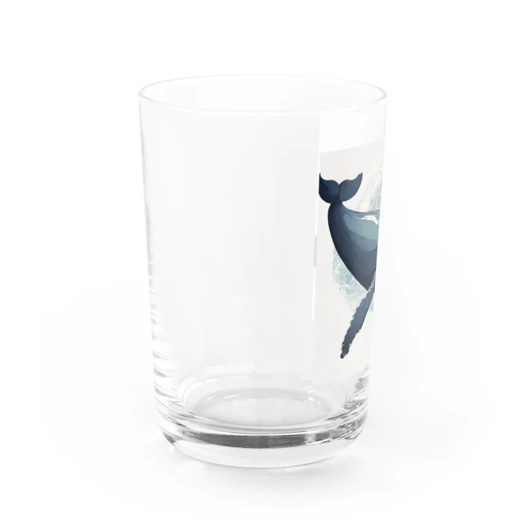 ラクダカンパニーのブルーソング Water Glass :left