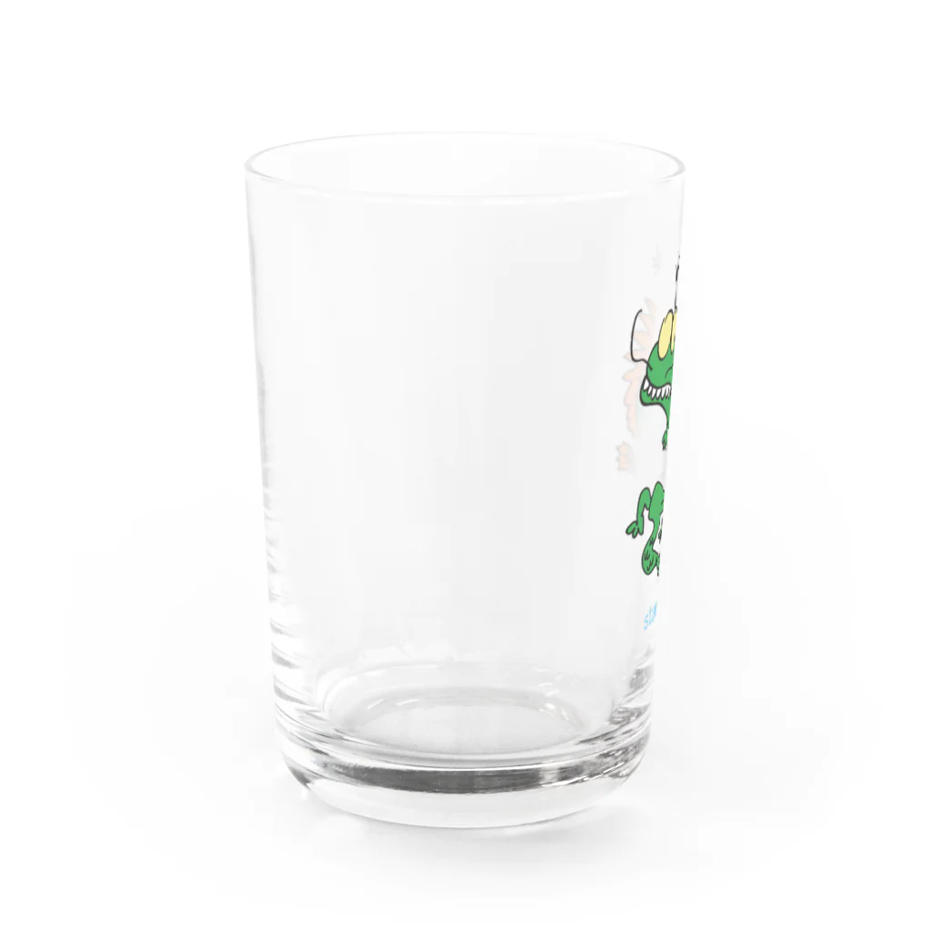 喫茶栗饅頭のたつ1 Water Glass :left