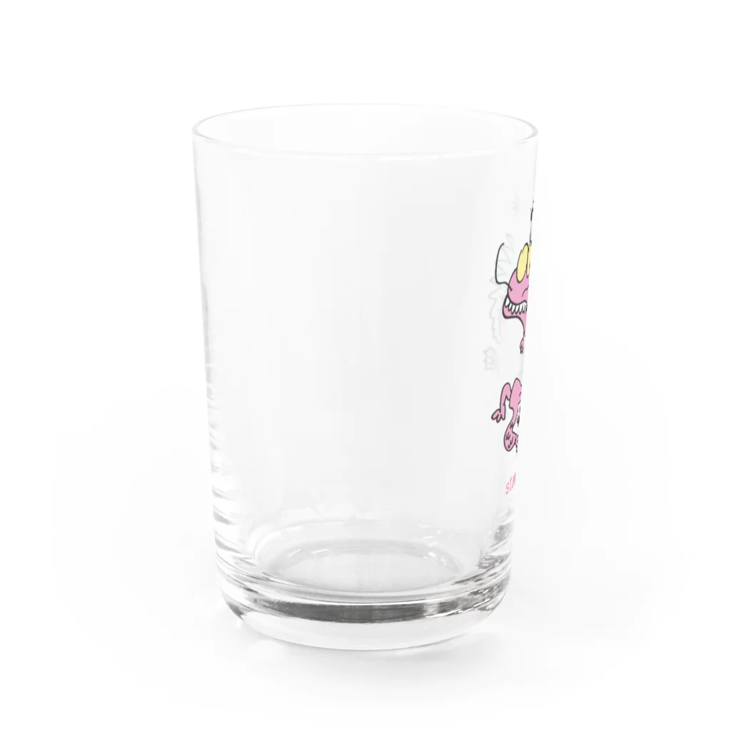 喫茶栗饅頭のたつ2 Water Glass :left