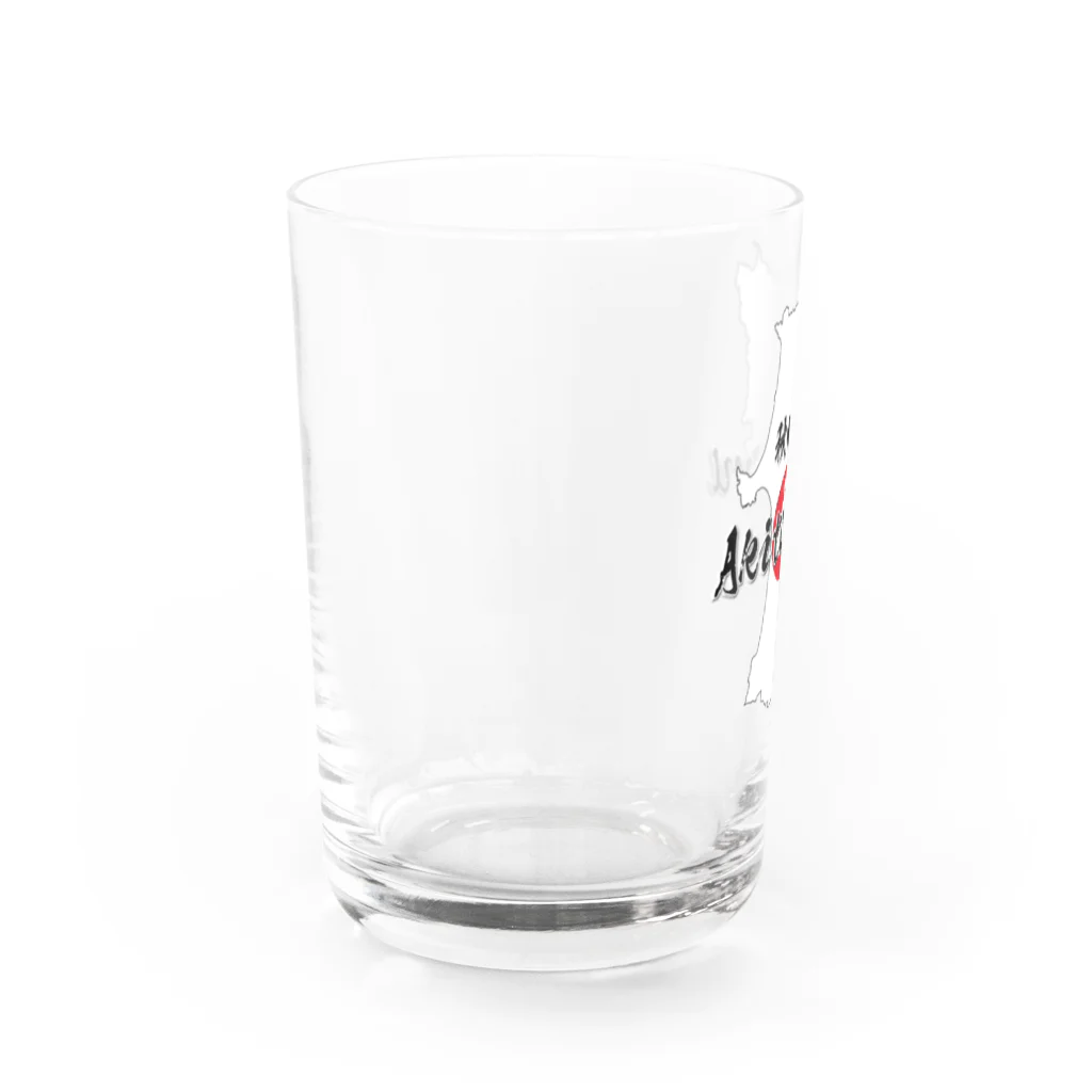 blue-birdの秋田牛 Water Glass :left